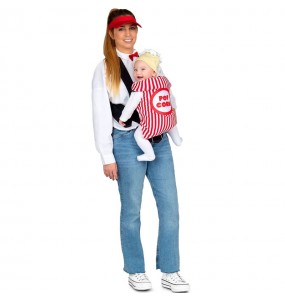 Costume Boîte à pop-corn bébé