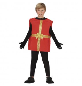Costume Cadeau emballé garçon