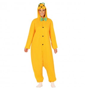 Déguisement Citrouille Halloween Kigurumi adulte