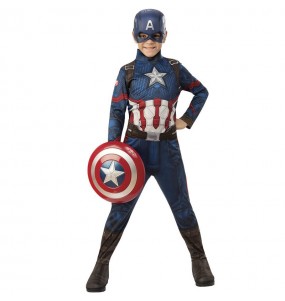 Costume Captain America avec bouclier garçon