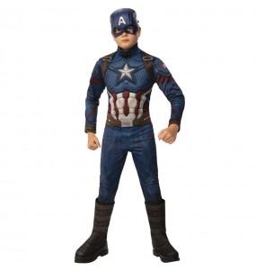 Costume Captain America Endgame garçon