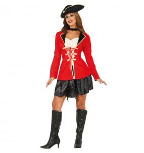 Déguisement Capitaine Crochet femme