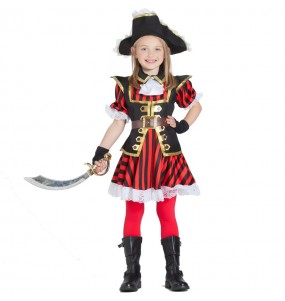 Déguisement Capitaine Pirate fille