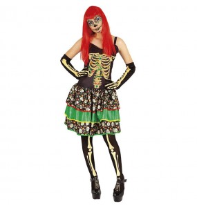 Costume Catrina élégante femme