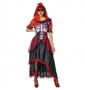 Costume Catrina squelette femme