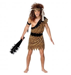 Costume Troglodyte marron homme