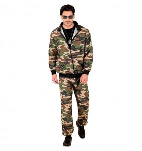 Costume pour homme Survêtement militaire