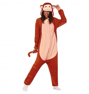 Déguisement Chimpanzé Kigurumi femme