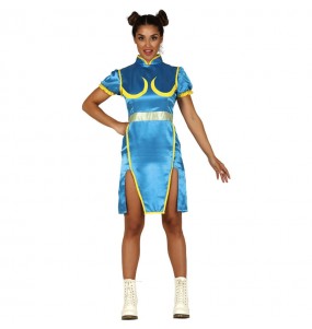 Déguisement Chun-Li Street Fighter femme