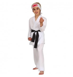 Costume Cobra Kai blanc garçon