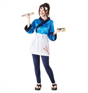 Costume Cuisinière de sushis femme