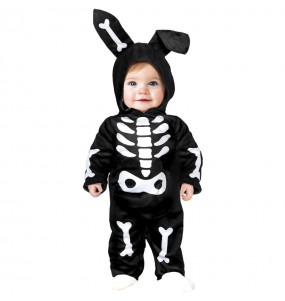 Costume Lapin squelette bébé