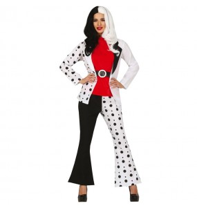 Déguisement Cruella de Vil 101 Dalmatiens femme