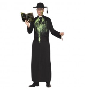 Costume Prêtre exorciste homme