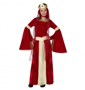 Déguisement Dame Médiévale Rouge