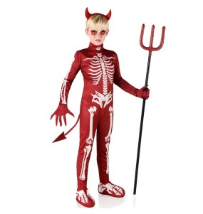 Costume Démon Squelette garçon