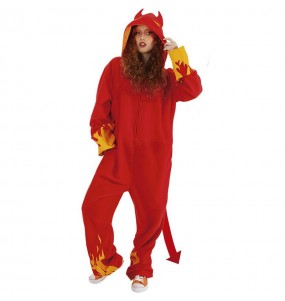 Costume Kigurumi diable femme