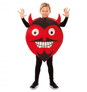 Déguisement Diable Émoticône enfant