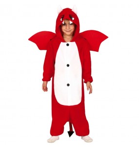 Déguisement Diable Kigurumi garçon