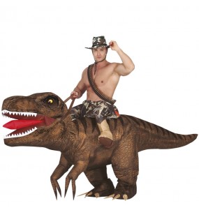 Costume Dinosaure gonflable homme