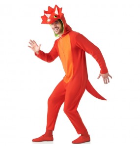 Costume pour homme Dinosaure Triceratops