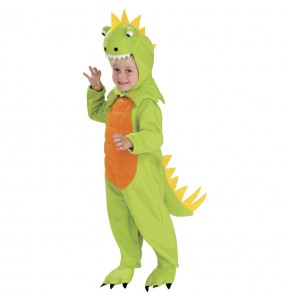 Costume Dinosaure avec son garçon