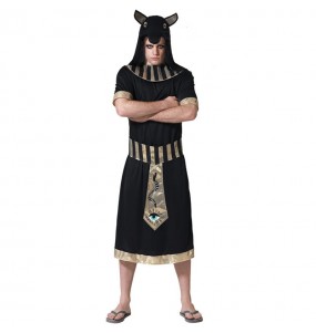 Déguisement Égyptien Anubis Noir pour homme