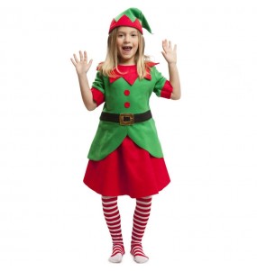 Déguisement Elfe assistant Père Noël fille