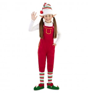 Costume Elfe de Santa Claus fille