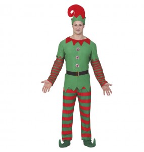 Costume Elfe du Père Noël homme