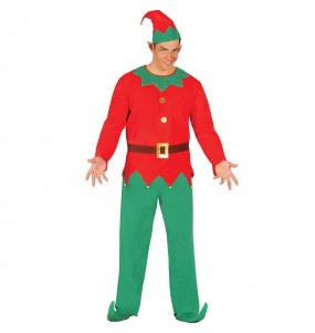 Déguisement Lutin Père Noël homme