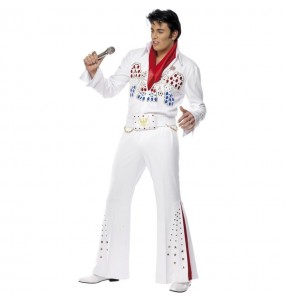 Costume pour homme Elvis Presley avec aigle USA