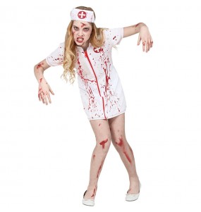 Costume Infirmière zombie apocalypse fille