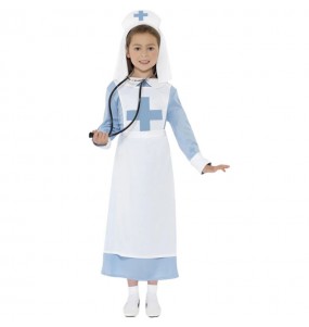 Costume Infirmière de la Seconde Guerre mondiale fille