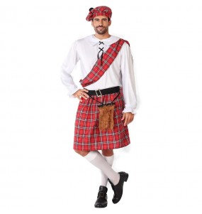 Costume pour homme Écossais avec kilt traditionnel