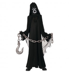 Costume Spectre noir garçon