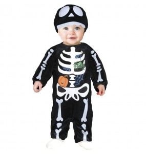 Costume Squelette Boo bébé