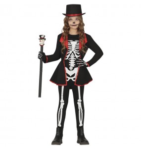 Costume Squelette Élégant fille