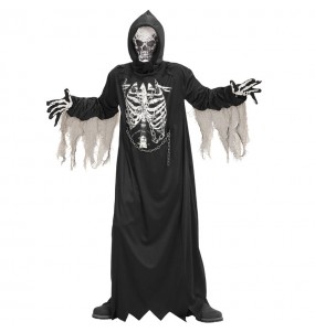Costume Squelette de la Faucheuse garçon