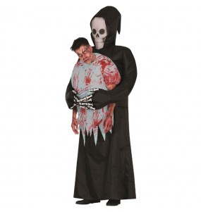 Costume Squelette gonflable de la mort homme