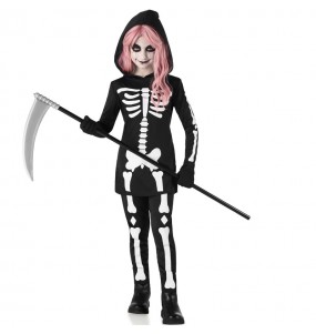 Costume Squelette de la nuit de American Nightmare fille