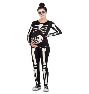 Costume Squelette de la grossesse femme