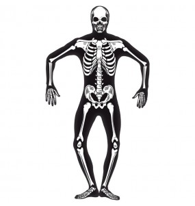Déguisement Squelette seconde peau homme