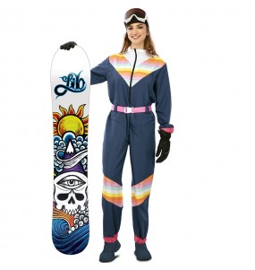 Costume Skieur de snowboard femme