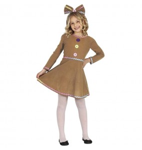 Costume Biscuit en pain d\'épice fille