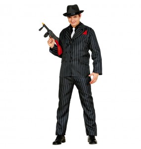 Costume Gangster de la mafia homme