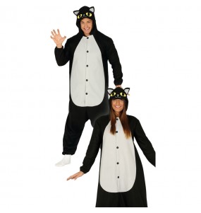 Déguisement Chat Noir Kigurumi adulte