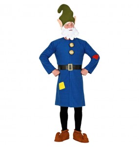 Costume Gnome bleu homme