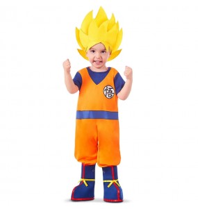 Costume Goku pour enfants garçons Dragon Ball Z costume