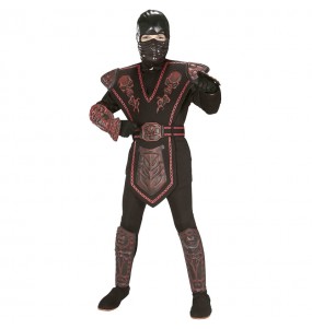 Déguisement Guerrier Ninja rouge garçon